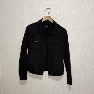 Stylish Black Denim Jacket
